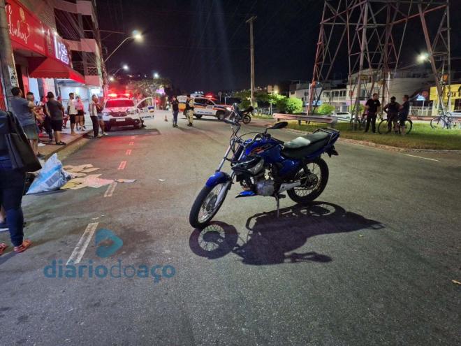 Frentista em seu primeiro dia de trabalho morre atropelado por moto no Canaã em Ipatinga