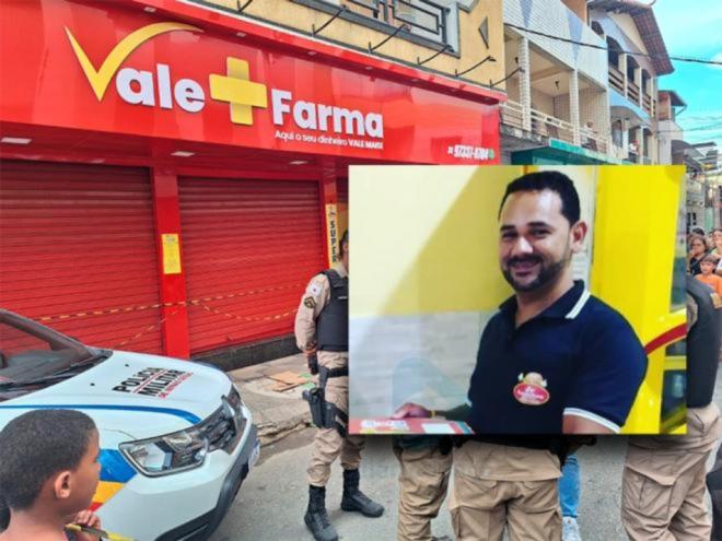 Rainier de Almeida Dias, de 43 anos, acusado de matar a tiros o também comerciante, comediante e influenciador digital, Tiago Rodrigues de Brito