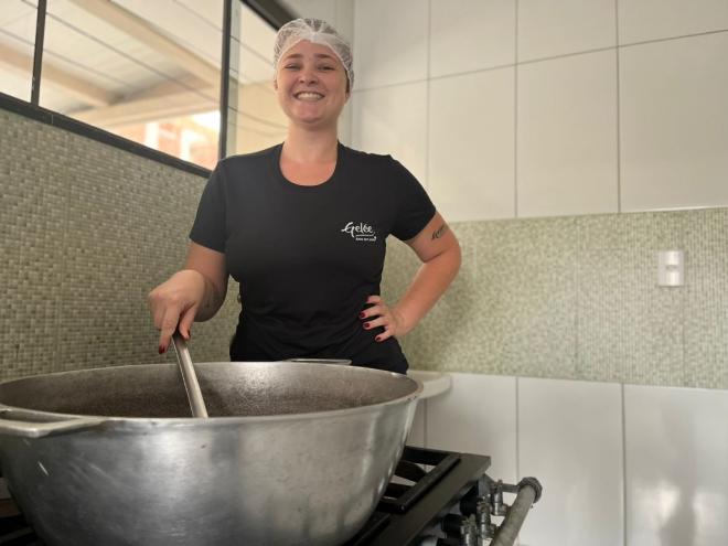 Jusielle se dedica a fabricação de geleias desde 2019