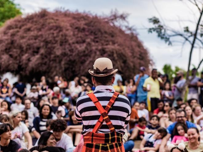 Movimentações culturais foram atrações no último dia da mostra, no Parque Ipanema
