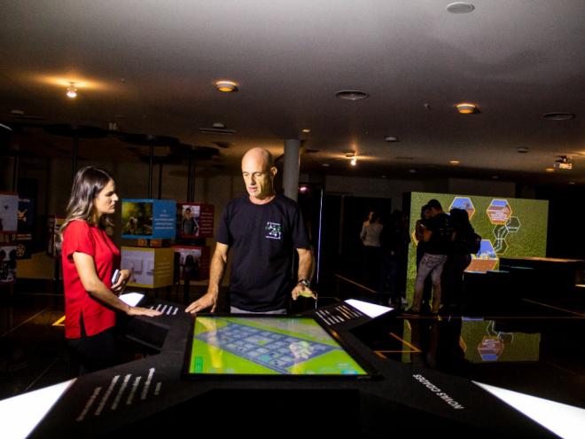 Exposição Integra aborda a trajetória de setores que movimentam a economia do país com tecnologia e interatividade
