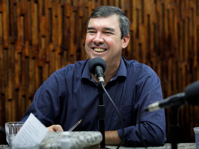 Eduardo Riedel foi para o segundo turno com Capitão Contar (PRTB) 