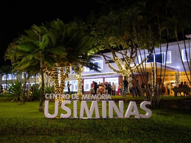 As fachadas do Centro Cultura e do Centro de Memória Usiminas terão destaque especial