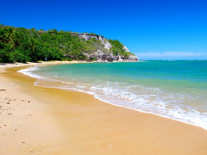 Praia do Espelho, em Porto Seguro. Foto CanvaPro