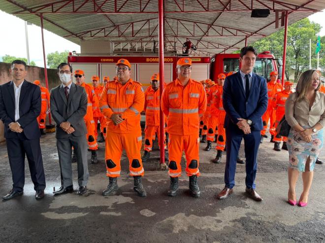Solenidade reuniu a tropa, comandantes, representantes do Ministério Público e outros setores 