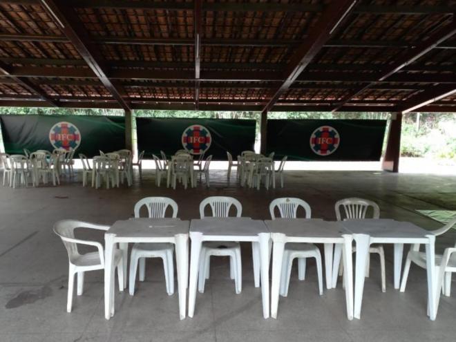 Com o início dos trabalhos de campo comandados pelo treinador Waguinho Dias, na próxima terça-feira (3), toda estrutura estará em boas condições