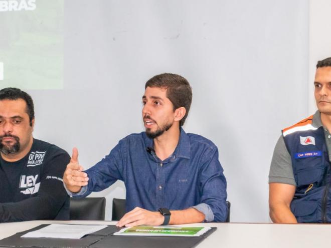 Gustavo Nunes ainda informou que até o momento são 64 famílias que foram retiradas de suas casas para proteção contra riscos