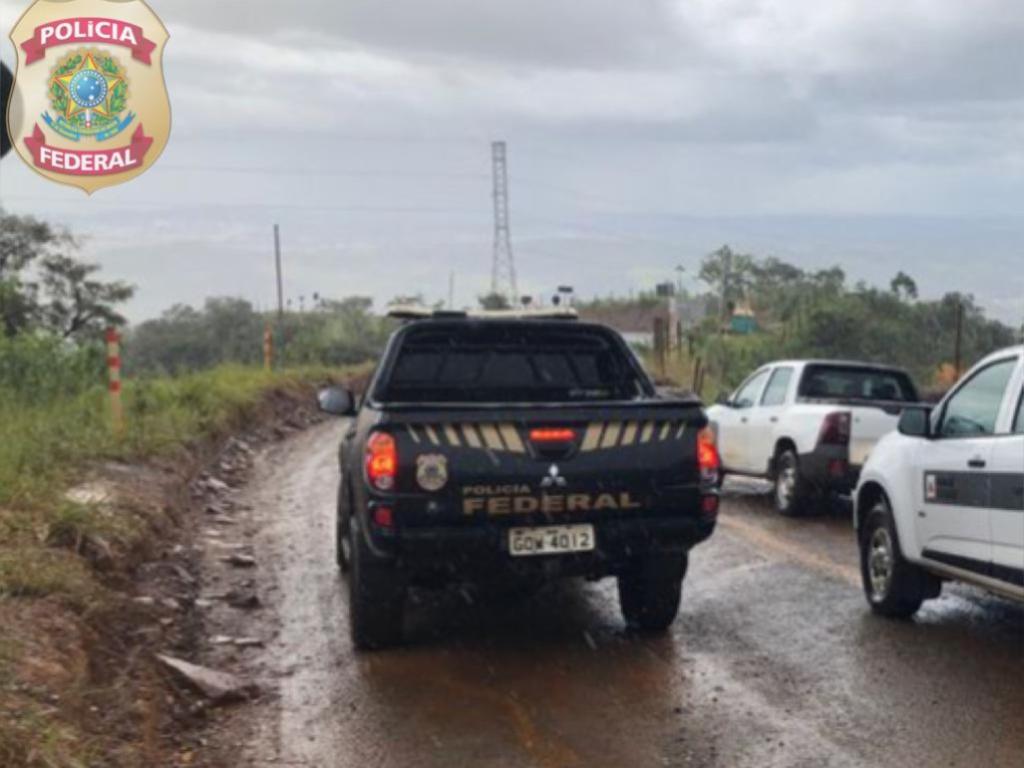 Operação da PF com participação da Semad e Agência Nacional de Mineração