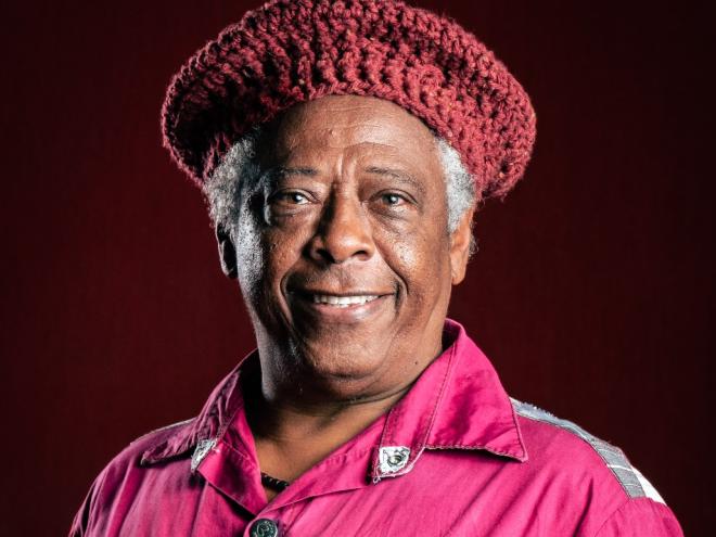 O multiartista Maurício Tizumba marca presença no evento deste domingo