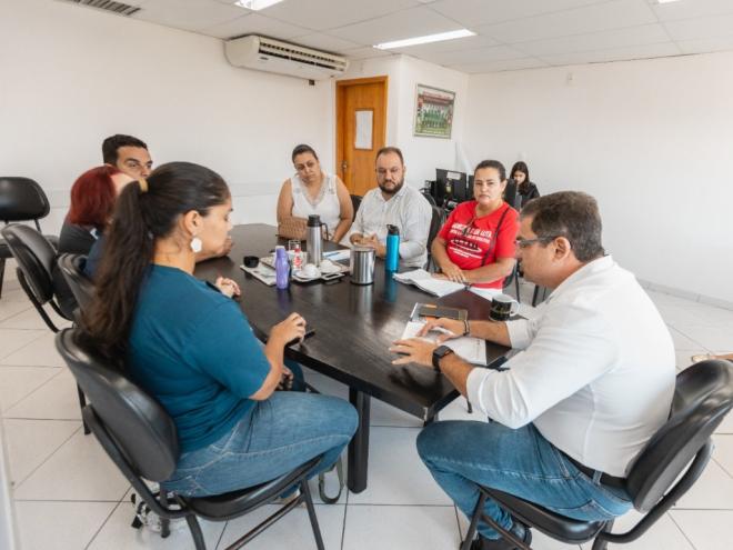 Secretários da Prefeitura de Ipatinga se reuniram com representantes da categoria nesta terça-feira