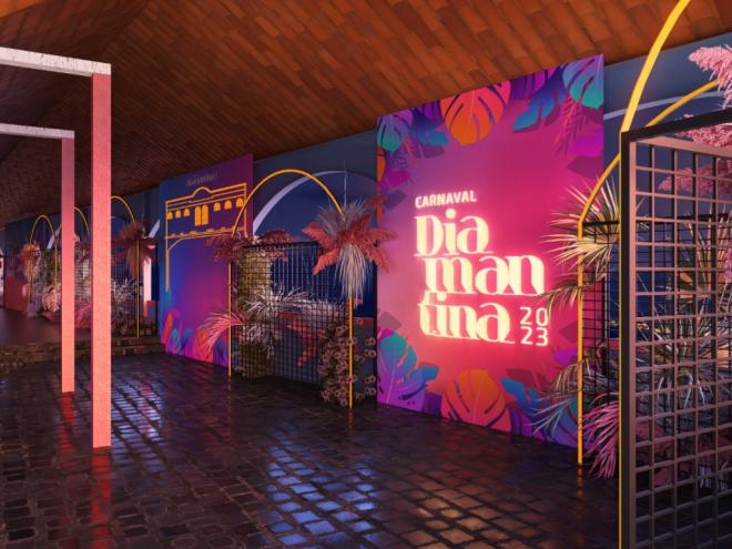 São seis espaços para apresentações espalhados em pontos tradicionais