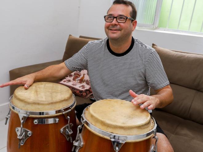 O músico Totove Ladeira, de BH: agenda cheia na folia