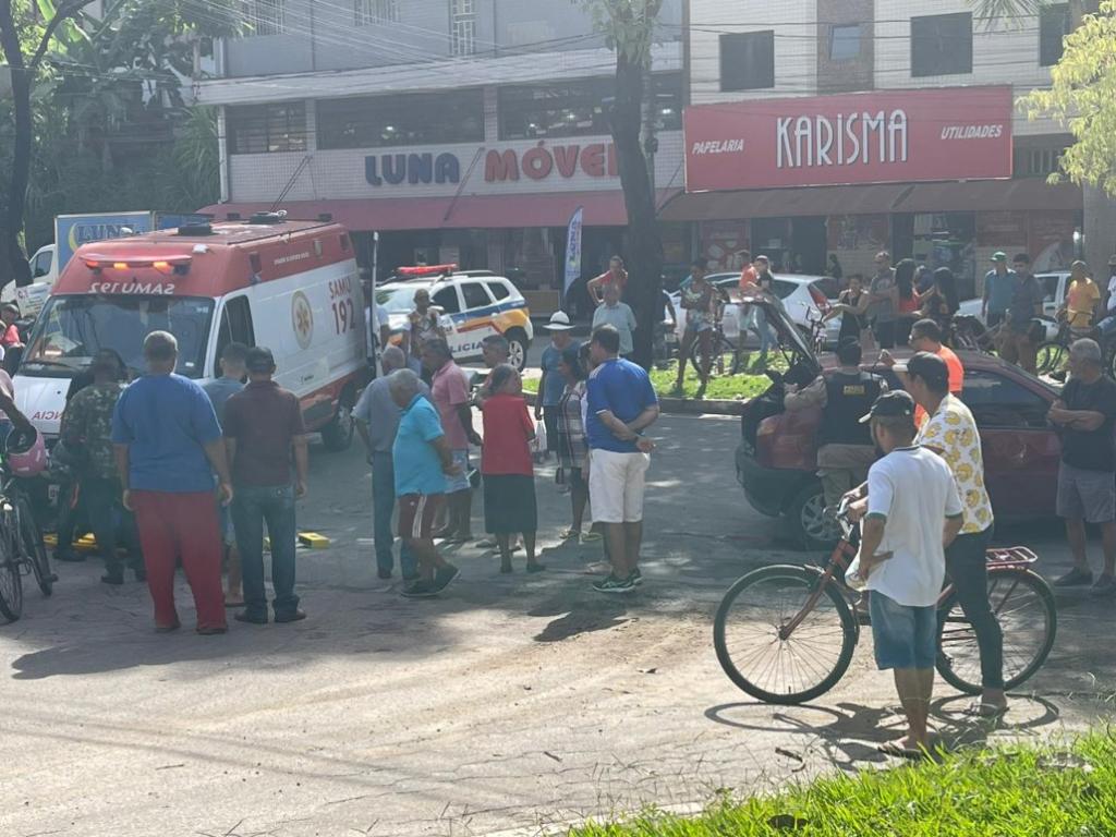 Acidente foi registrado no encontro das avenidas Livramento e Londrina