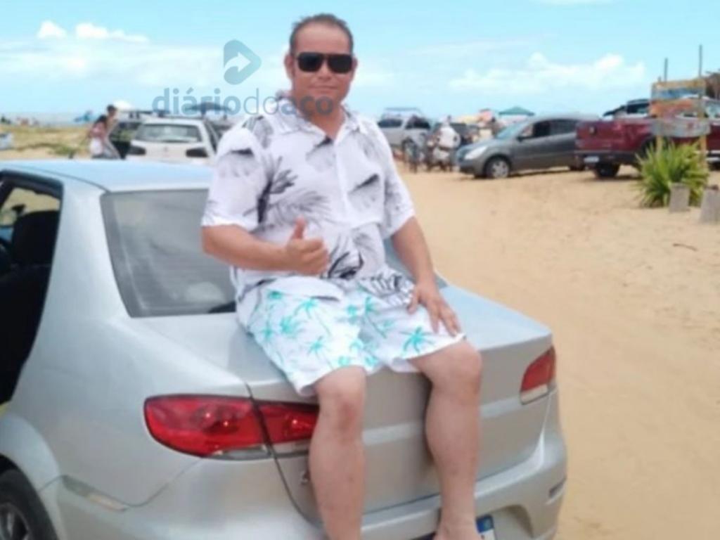 Vítima tirou esta foto durante a viagem, justamente sobre o carro em que se acidentou