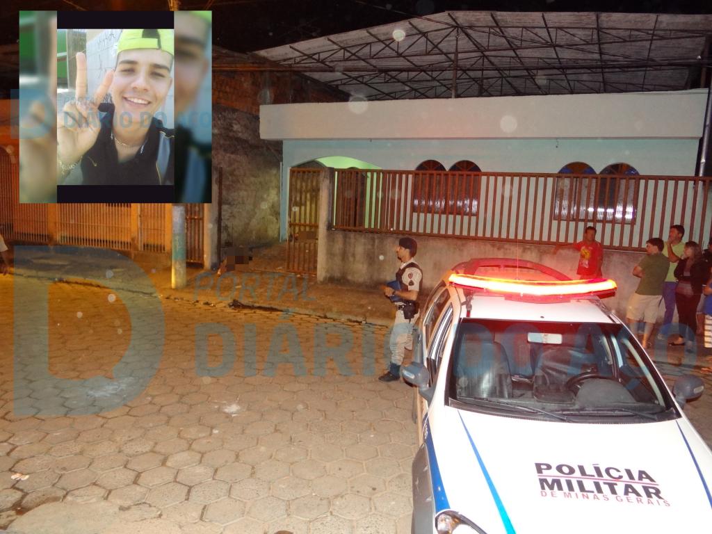 Leonardo (no detalhe) seria o alvo dos atiradores, porém eles mataram o amigo dele que estava em companhia da vítima