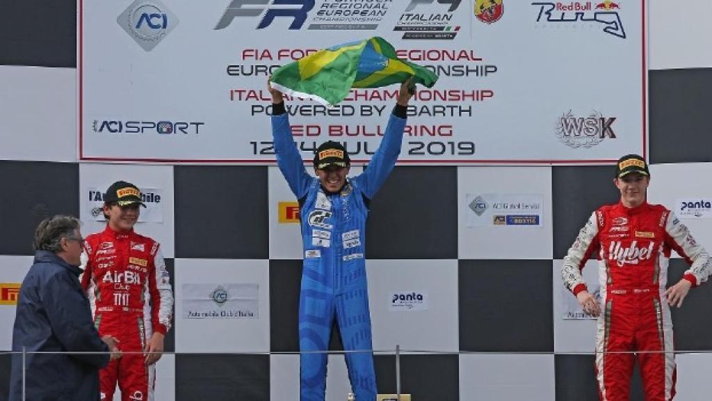 Igor Fraga na Fórmula Regional Europeia