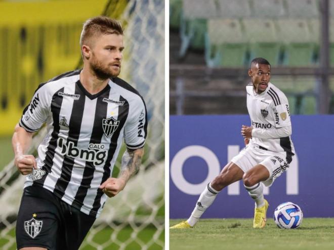 Os atacantes Sasha e Ademir têm contrato com o Galo até ano que vem, mas são pouco acionados pelo treinador