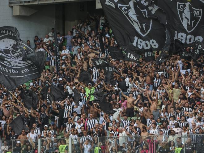 Para alcançar o resultado, o Atlético contou com o apoio da torcida 