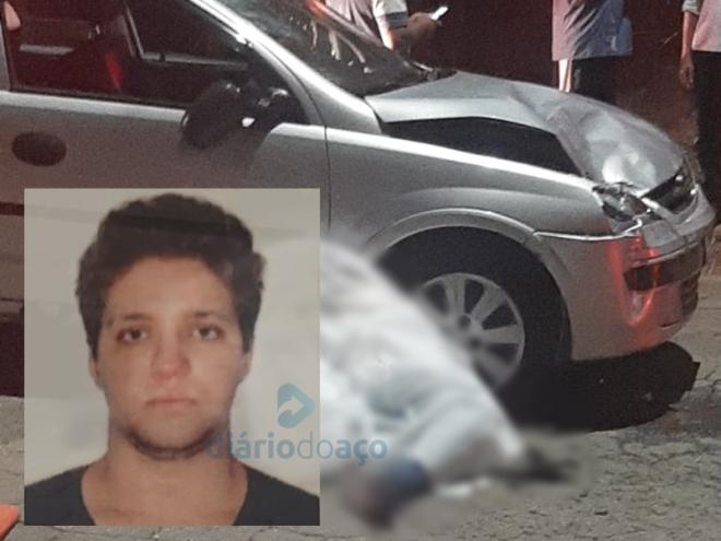 Daniel não resistiu ao impacto da moto com o carro e morreu antes de ser socorrido