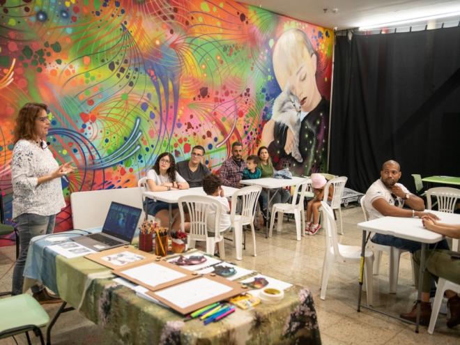 Oficinas culturais estão na edição do evento que celebra a obra de Ziraldo