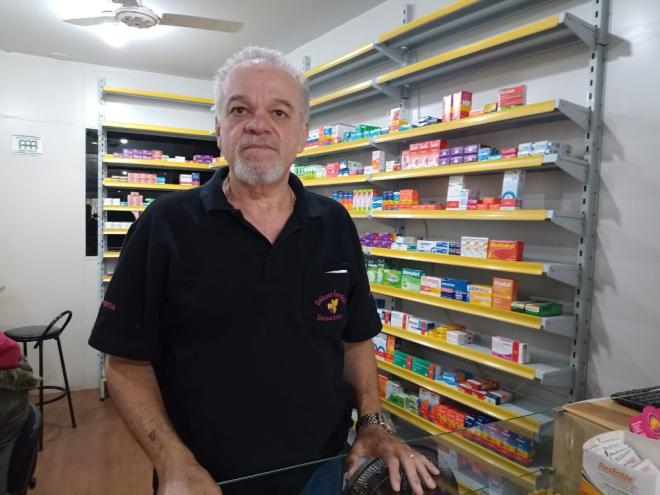 Cristiano Neves afirma que avenida Geraldo Inácio ficou isolada e isso prejudica o comércio
