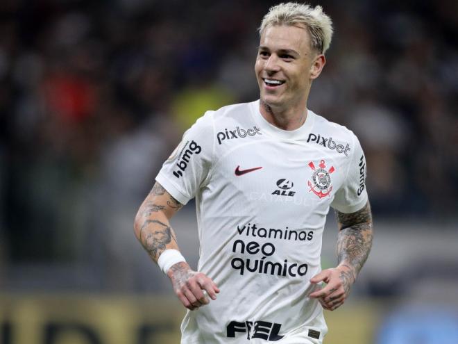 O gol do Timão foi de Róger Guedes