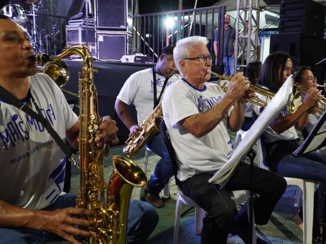 A Corporação Musical de Antônio Dias é uma das atrações locais