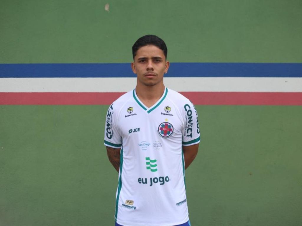 Mateus Paiva, autor do gol do triunfo em Ibirité, que porém não manteve o Tigre no Mineiro Sub-20