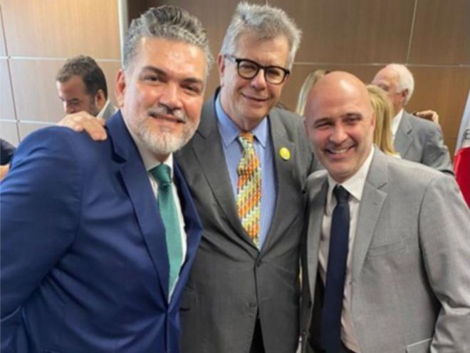 Manoel Brandão, Luís Márcio Vianna, Gustavo Valadares