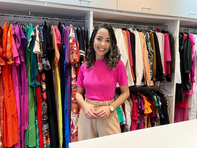 Bruna contou um pouco de como é o trabalho com as mídias sociais na loja Gottita 