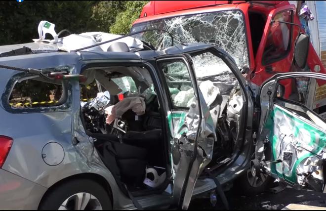 Motorista de caminhão disse que chovia de forma intensa no momento do acidente