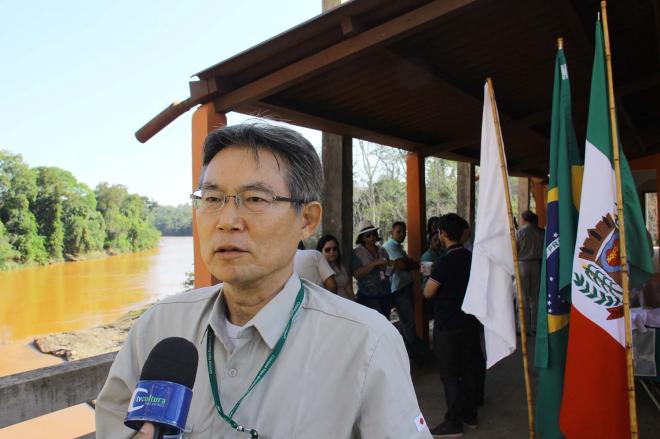 Diretor-presidente da Cenibra, Naohiro Doi