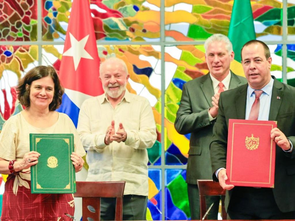 Na área de saúde, foi assinado um protocolo de cooperação que prevê a troca de tecnologias e conhecimento em temas como doenças crônicas