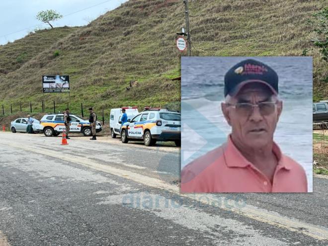 Preso sexta-feira em Ipatinga, José Reggiani Júnior é acusado de matar a ex-mulher nesse trecho da MG-232, em Joanésia