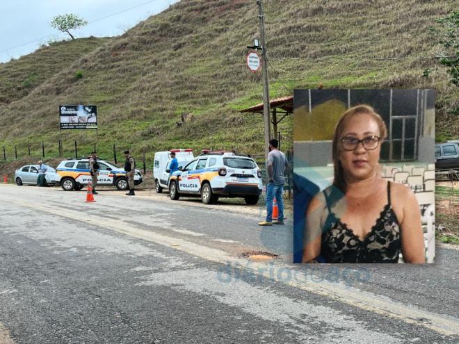 Maria Aparecida da Silva foi assassinada a facadas na entrada de uma propriedade rural
