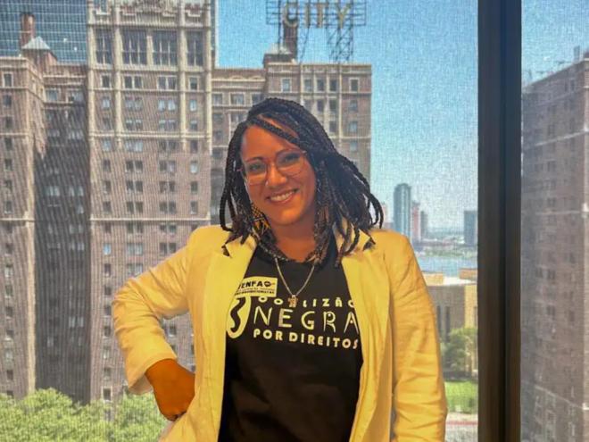 Ingrid Farias é representante da Coalizão Negra por Direitos - Foto Ingrid Farias/Arquivo Pessoal
