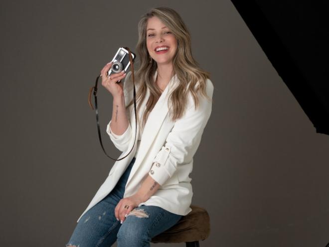 Andréia Garcia se especializou em recém-nascidos