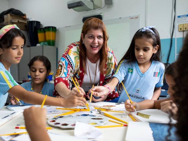 Alunos aprendem atitudes sustentáveis no dia a dia