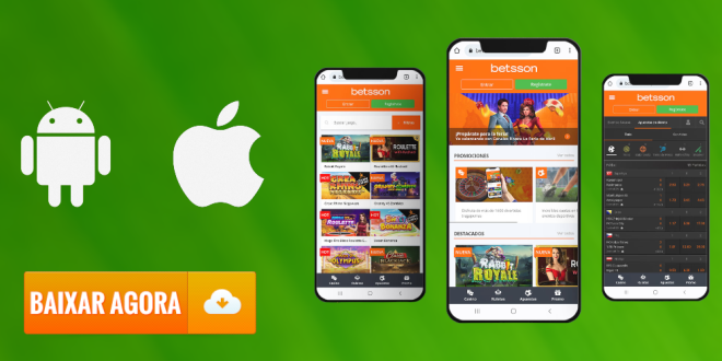 O aplicativo da Betsson é um local único para apostadores e jogadores do Brasil