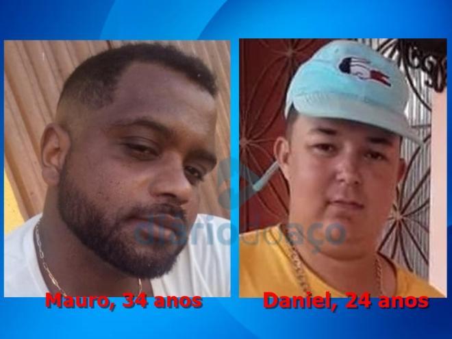 Mauro e Daniel morreram a tiros na madrugada de 27 de setembro