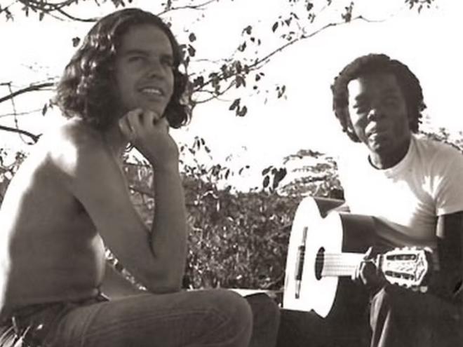 Fernando Brant e Milton Nascimento: autores de ''Travessia''
