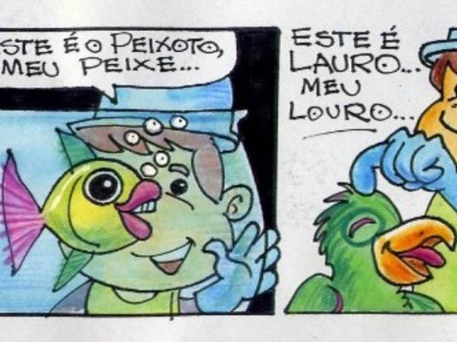 Tirinha do personagem Zé Chapinha, por Jorge Inácio