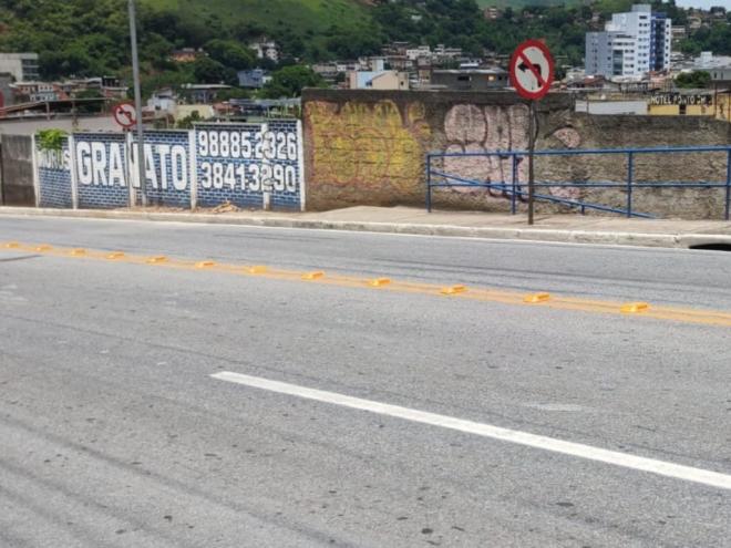 A instalação foi realizada ao longo da semana passada