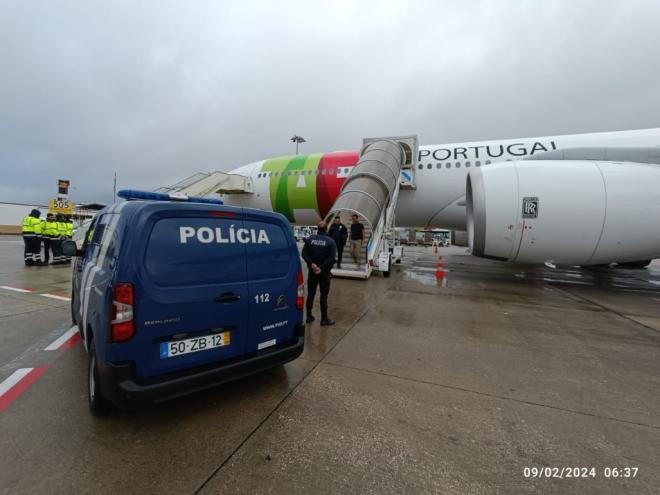 Geovane Moreira Silva foi extraditado de Portugal e, ao descer do avião em Confins, foi direto para a penitenciária 