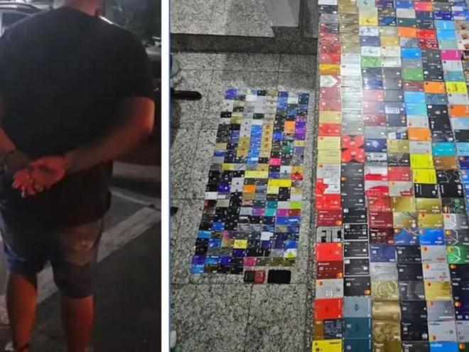 Preso praticava o golpe da maquininha