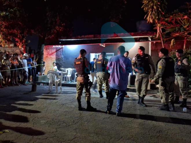 Policiais Militares atuaram na investigação juntamente com a perícia