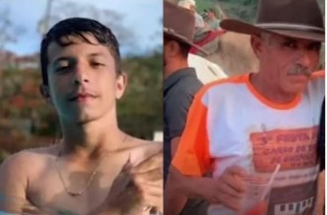Lucas Almeida, 20 anos, tentou salvar José Gomes, de 66, e ambos morreram afogados em açude