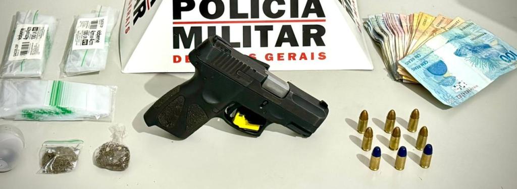 Em uma semana é a segunda pistola Taurus do mesmo modelo, calibre e numeração raspada, apreendida em Ipatinga pela PM