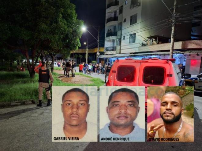 Vítimas do triplo homicídio ocorrido em 5 de janeiro, no Canaã 