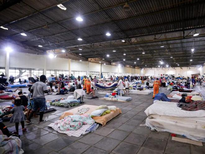 Cerca de 80 mil pessoas do Rio Gfrande do Sul estão em abrigos